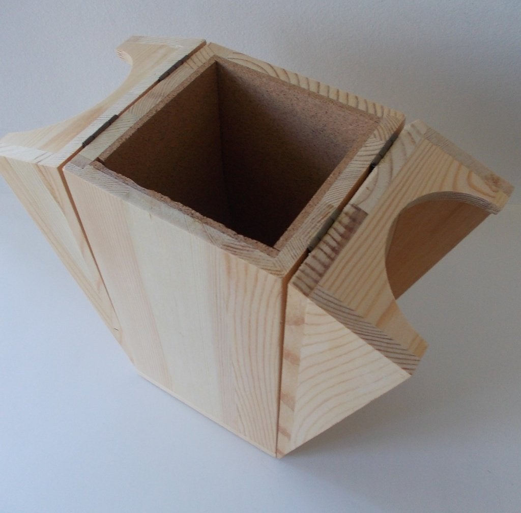 Wijn cadeau kist om te bouwen tot een wijnkoeler (nieuw), Overige typen, Ophalen of Verzenden, Nieuw, Hout