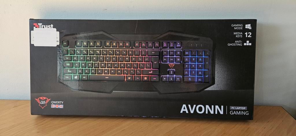 Trust GXT gaming toetsenbord, Trust GXT Gaming, Nieuw, Ophalen of Verzenden, Qwerty