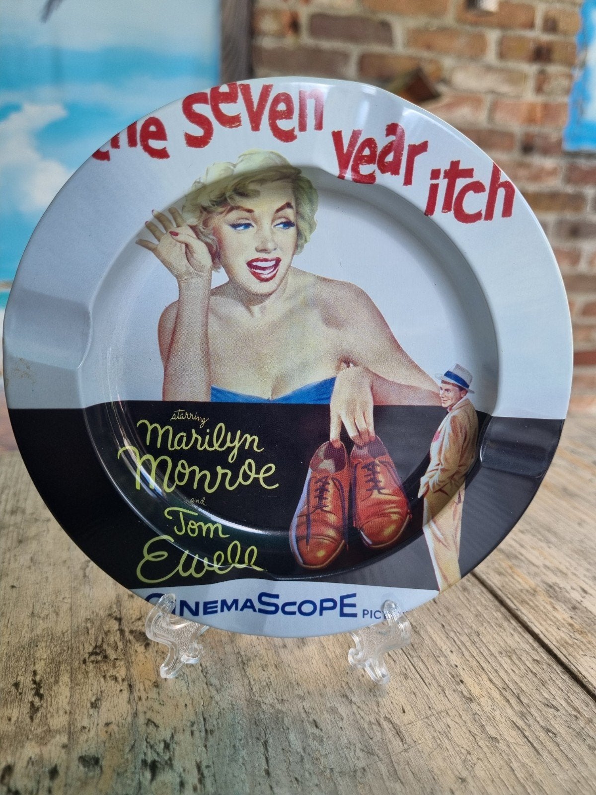 Asbak Marilyn Monroe 'The Seven Year Itch', Ophalen of Verzenden, Nieuw, Film, Gebruiksvoorwerp