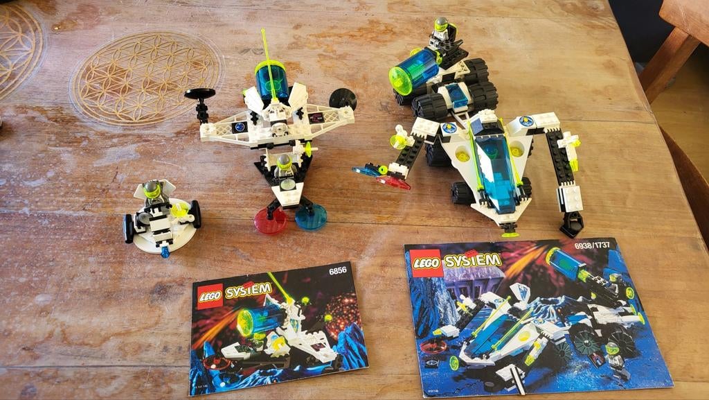Lego Space Exploriens: 6856, 6938, 6815 met instructies, Gebruikt, Lego, Ophalen of Verzenden, Compleet