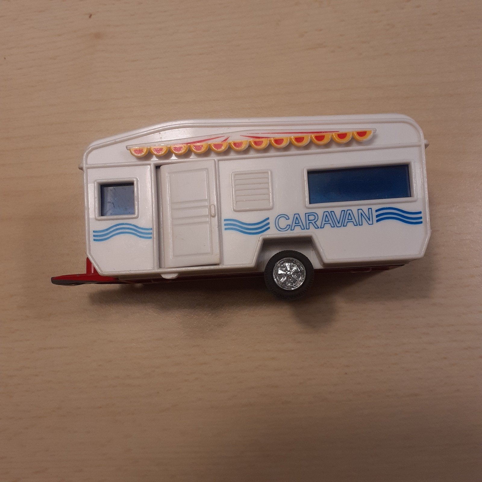 Vintage Welly no 9271   Caravan Speelgoed - Jaren '80, Ophalen of Verzenden, Gebruikt