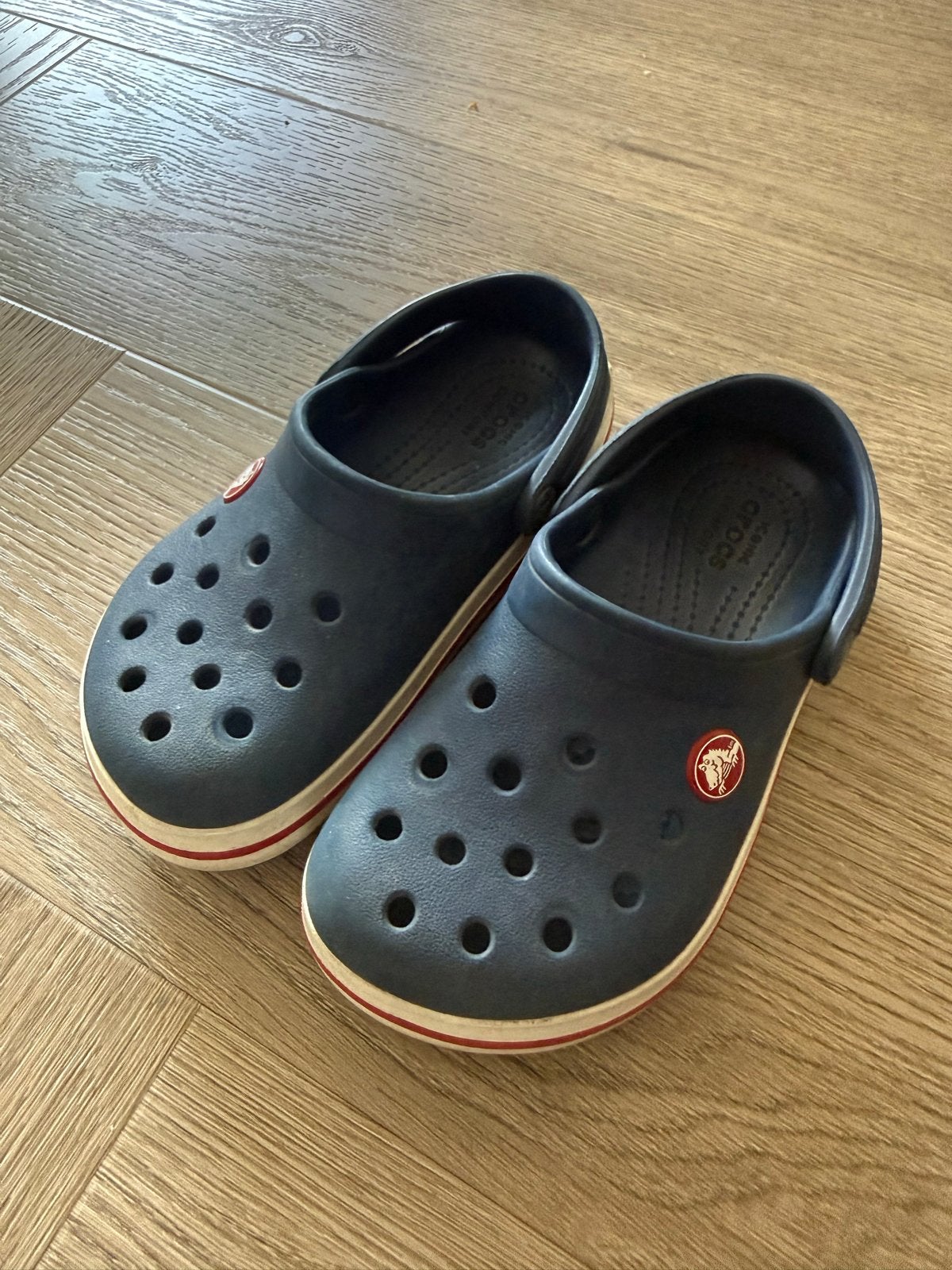 Blauwe Crocs maat C10 (27/28), Jongen of Meisje, Schoenen, Ophalen of Verzenden, Zo goed als nieuw