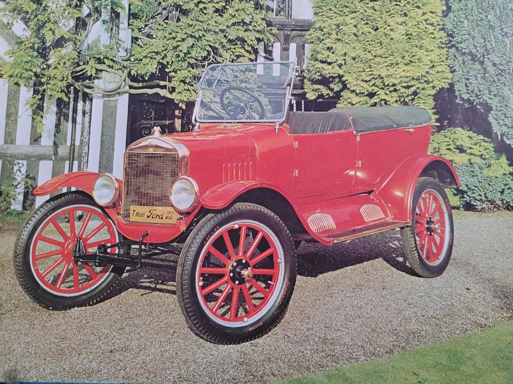 Puzzel T Ford 1919, Ophalen of Verzenden, Minder dan 500 stukjes, Gebruikt