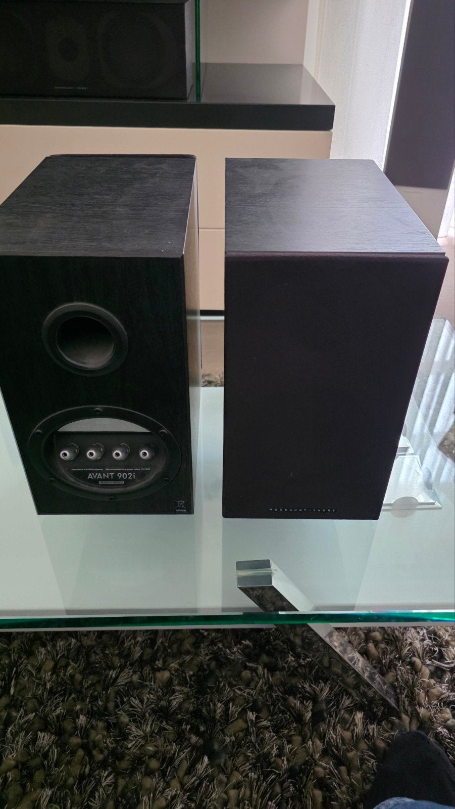 Mordaunt Short Avant 902i Boekenplank Luidsprekers, Ophalen, Zo goed als nieuw, Geschikt voor surround/home cinema, Minder dan 60 watt