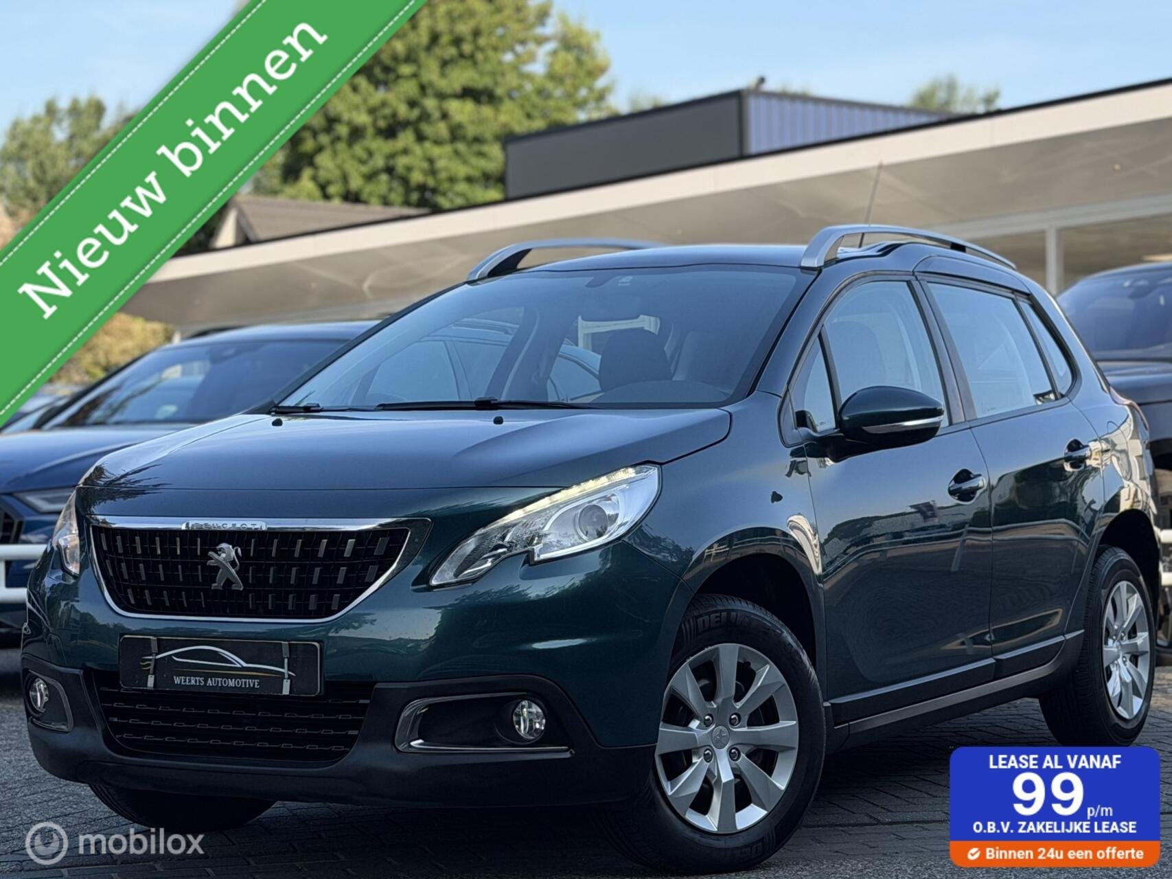 Peugeot 2008 1.2 Blue Lion |PANO|AIRCO|CRUISE|NAP|PDC, Voorwielaandrijving, Stof, 1199 cc, 82 pk