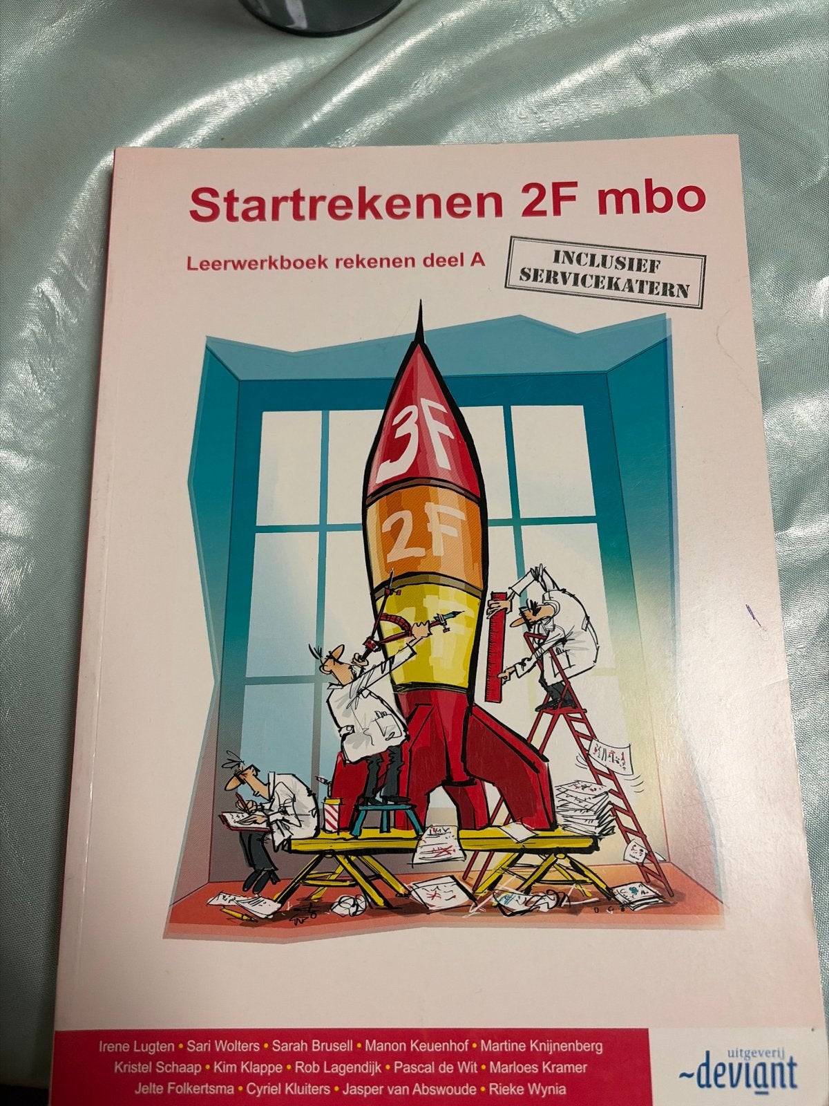 Startrekenen 2F mbo Leerwerkboek rekenen deel A, Ophalen of Verzenden, Gelezen, Overige niveaus, Overige vakken