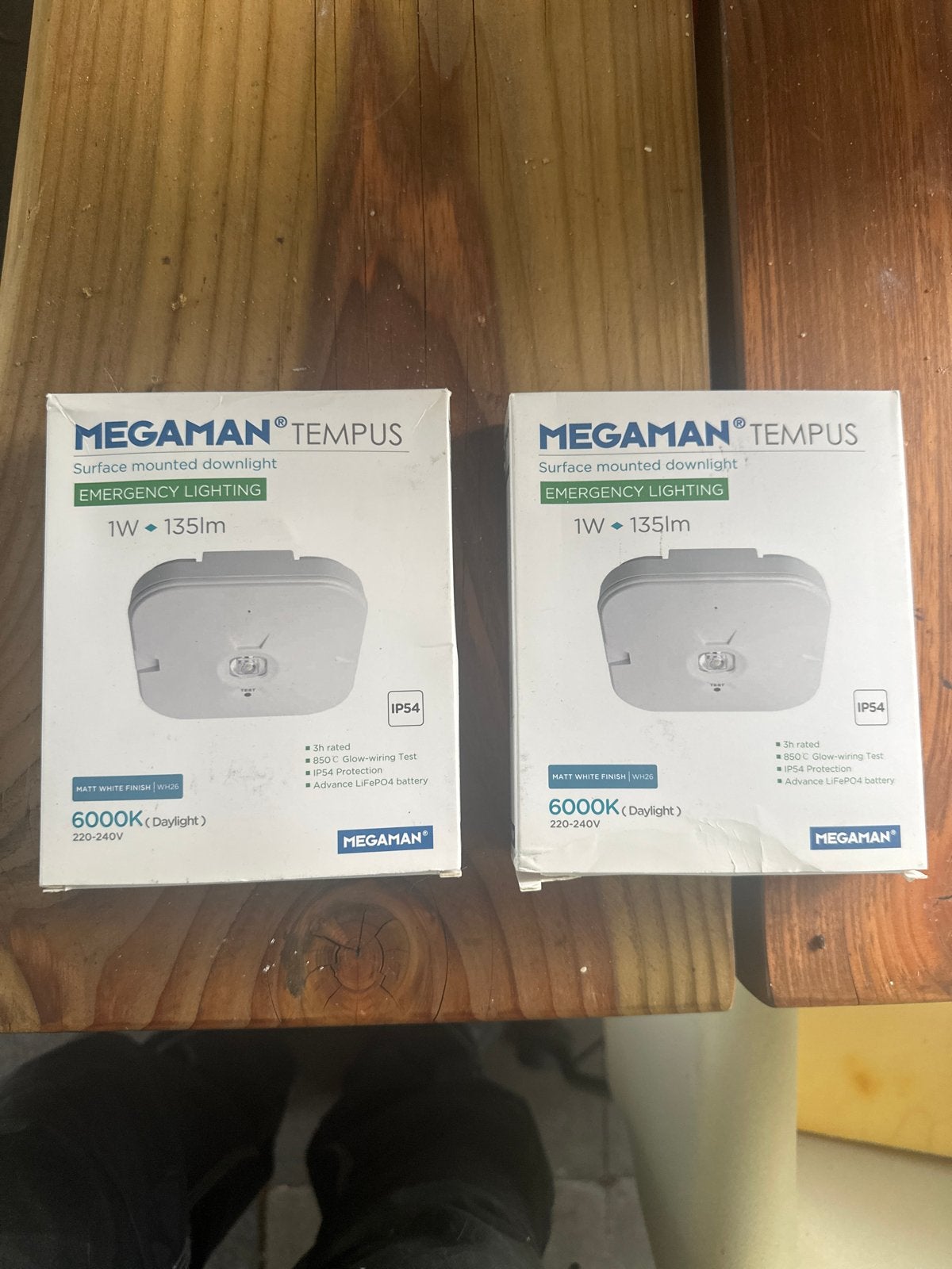 Nieuwe Megaman Tempus opbouw noodverlichting 1W 135lm, Ophalen of Verzenden, Nieuw, Overige merken, Overige typen