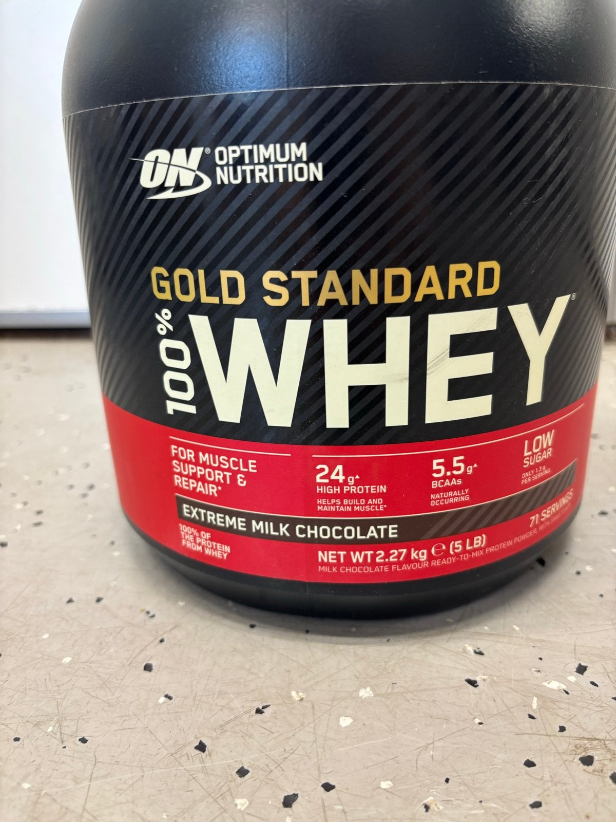 Optimum Nutrition Gold Standard 100% Whey 2.27kg, Ophalen of Verzenden, Nieuw, Poeder of Drank
