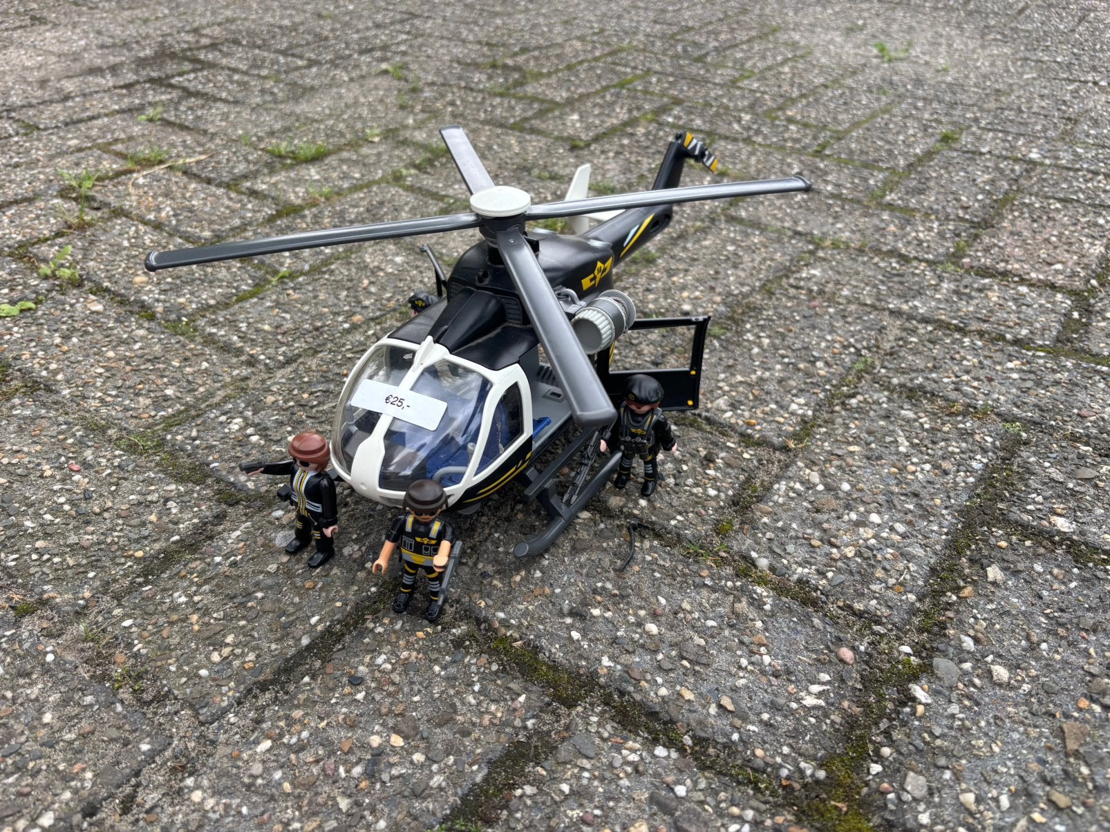 Playmobil City Action Tactical Unit Helikopter SWAT Politie, Ophalen of Verzenden, Gebruikt, Complete set