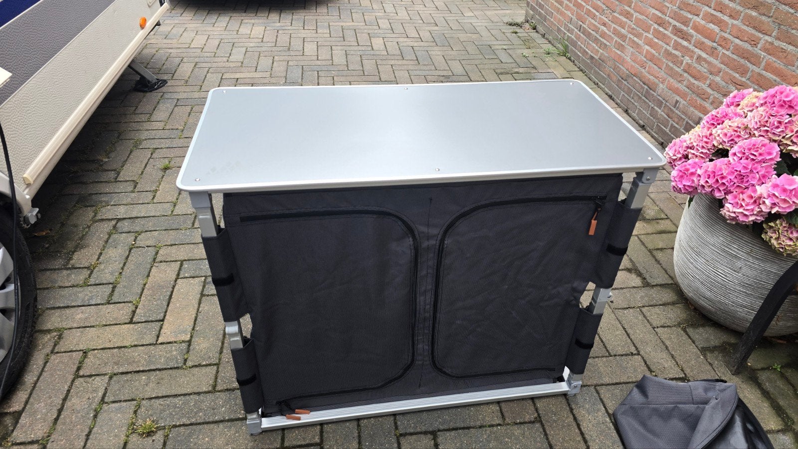 camping keuken kast Ravenna Alu Quick, Ophalen