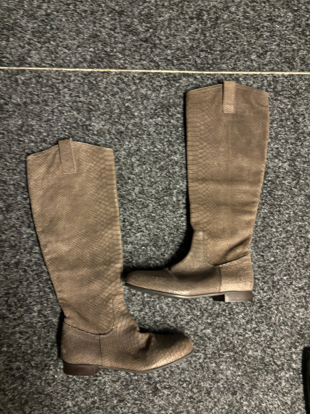 Nieuw taupe echt leer laarzen Roberto D Angelo maat 35,5, Kleding | Dames, Hoge laarzen, Overige kleuren, Nieuw, Ophalen of Verzenden
