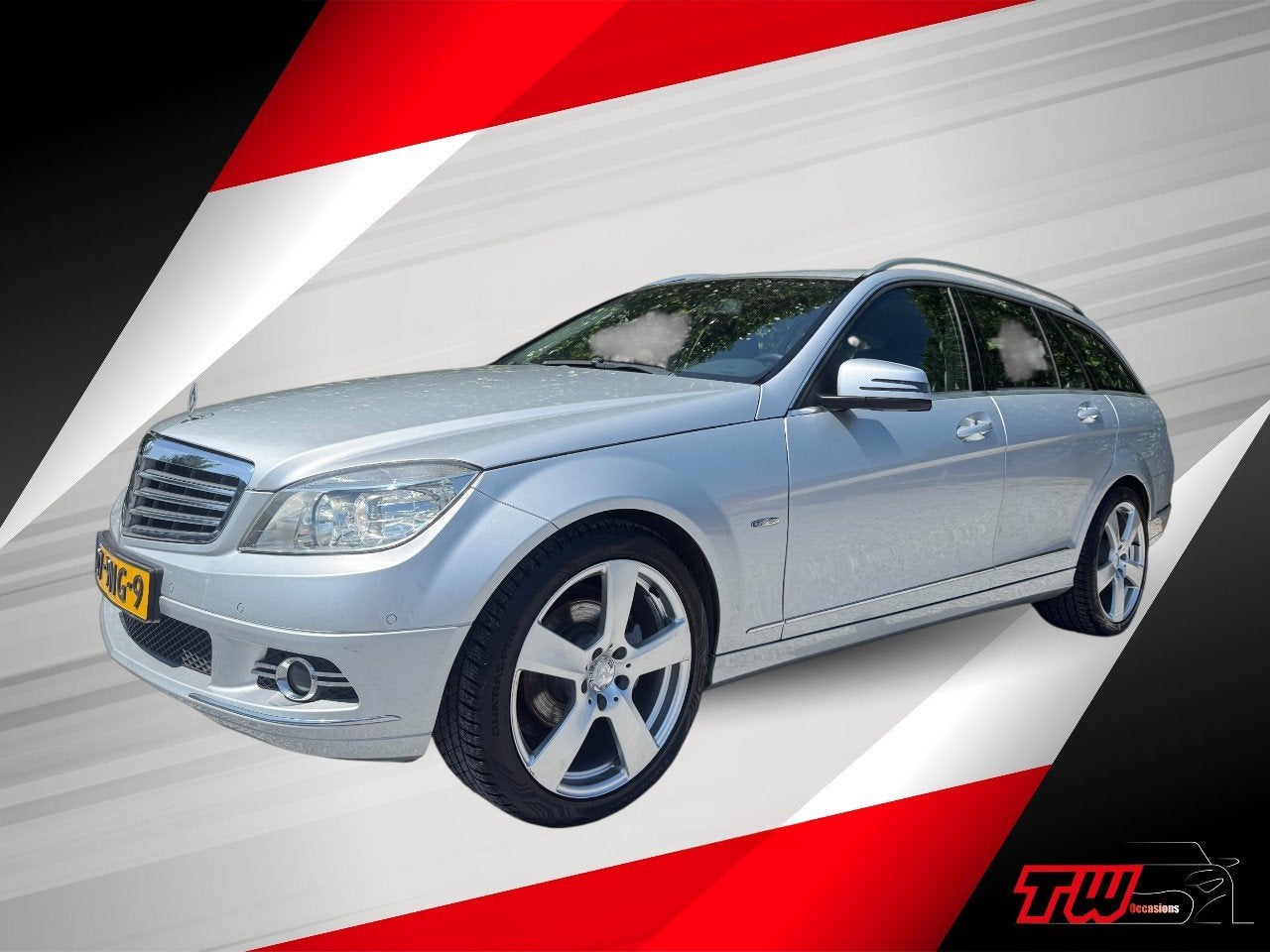 Mercedes-Benz C-klasse Estate 180 CGI Avantgarde AUT|NWE APK, Euro 5, Achterwielaandrijving, Zwart, Origineel Nederlands