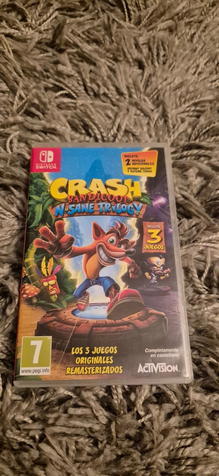 Crash Bandicoot N. Sane Trilogy - Nintendo Switch, Ophalen of Verzenden, Gebruikt
