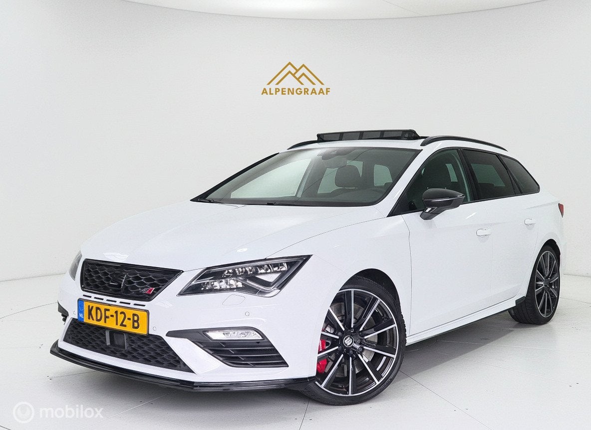Seat Leon ST 2.0 TSI CUPRA 300 |PANO|CARPLAY|Brembo|Dealer o, Auto's, Dealer onderhouden, 15 km/l, Gebruikt, 4 cilinders