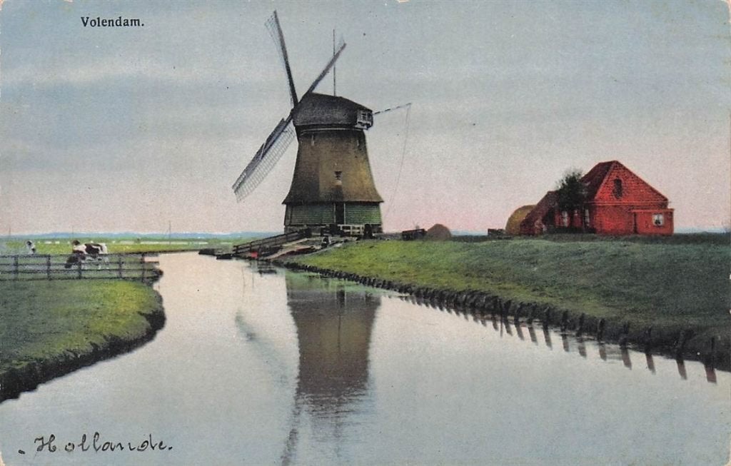 703-372-053 Volendam, Ophalen of Verzenden, Voor 1920, Noord-Holland