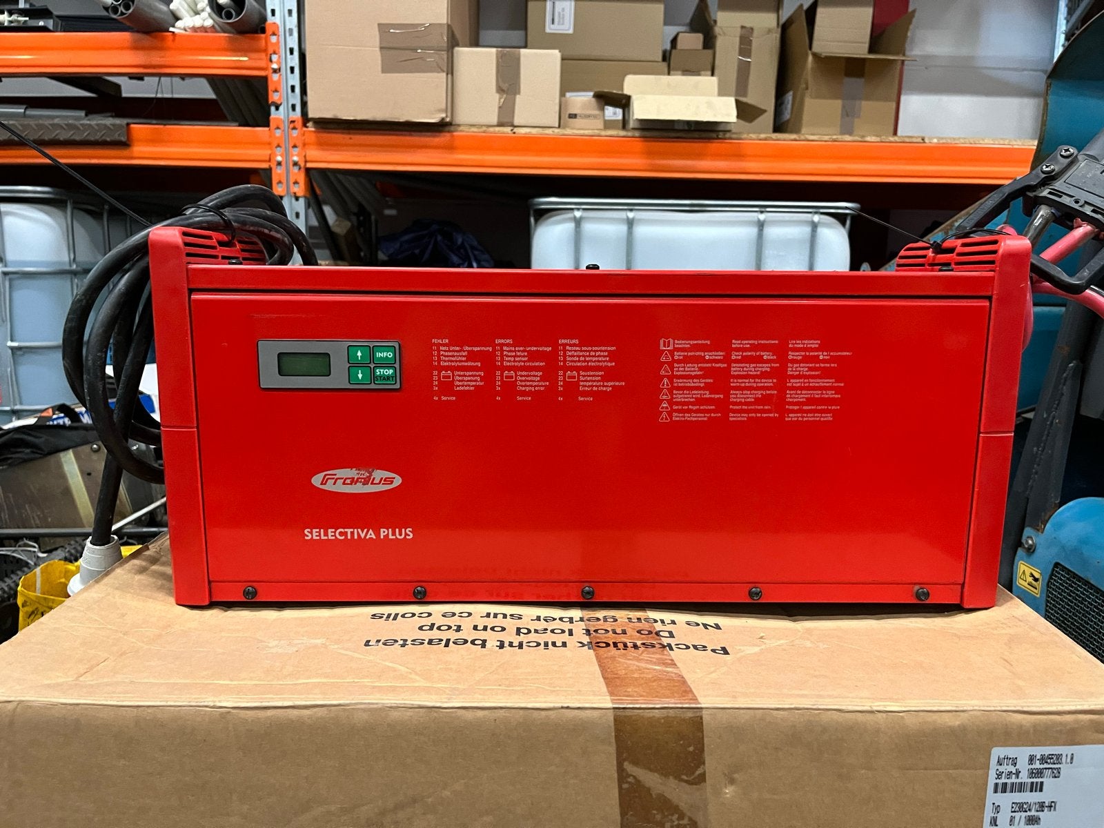 Fronius Selectiva Plus 2150 D Acculader 24V 150A, Ophalen, Gebruikt