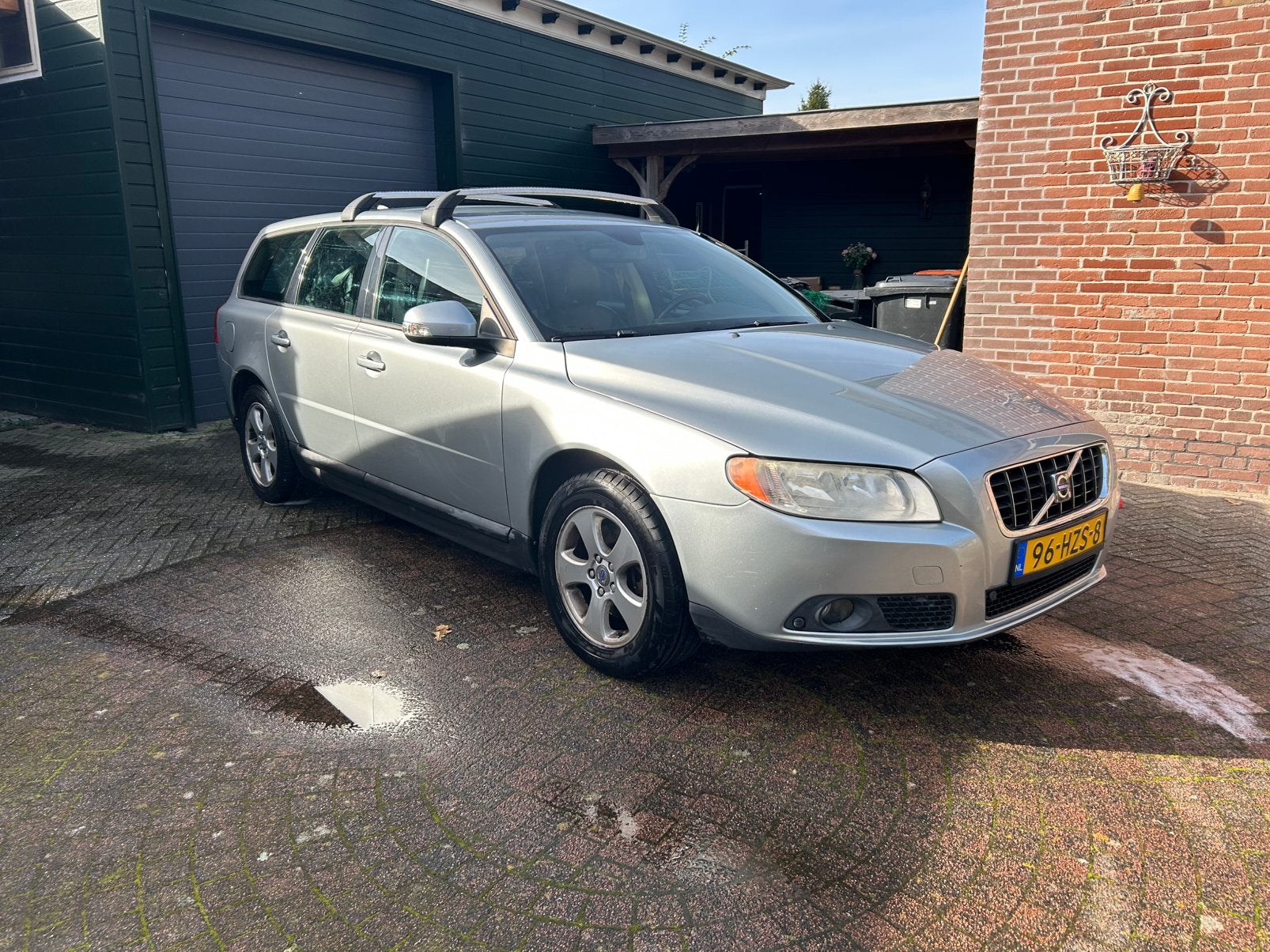 Volvo V70 2.0 2009 zilver in onderdelen, Ophalen of Verzenden, Gebruikt, Volvo