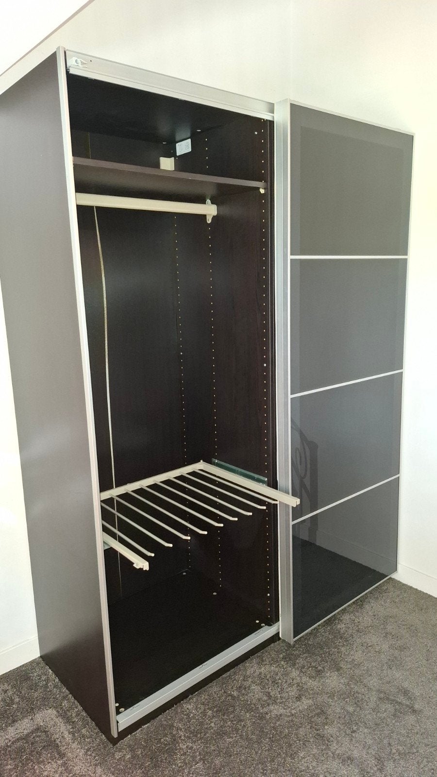 Pax kast Ikea met schuifdeuren als NIEUW!!!, Ophalen, Zo goed als nieuw, 50 tot 75 cm, 200 cm of meer