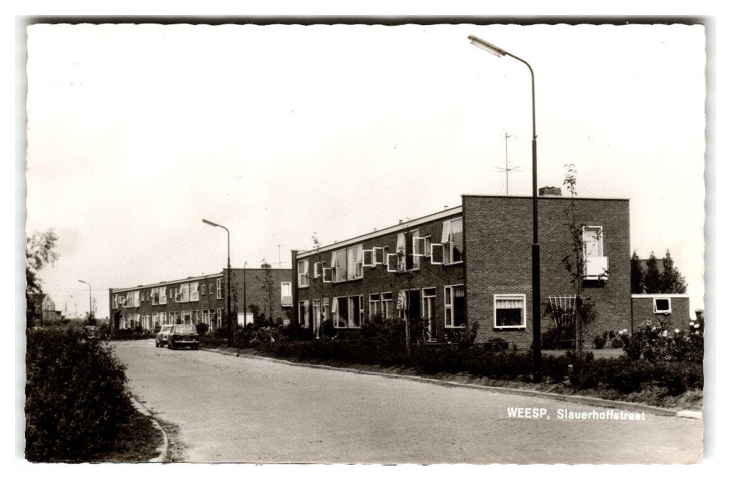 Weesp, Slauerhoffstraat, Verzenden, 1960 tot 1980, Ongelopen, Noord-Holland
