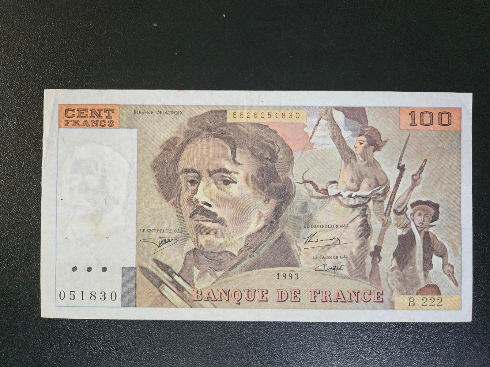 Frankrijk pick 154g 1993, Postzegels en Munten, Bankbiljetten | Europa | Niet-Eurobiljetten, Verzenden, Frankrijk, Los biljet