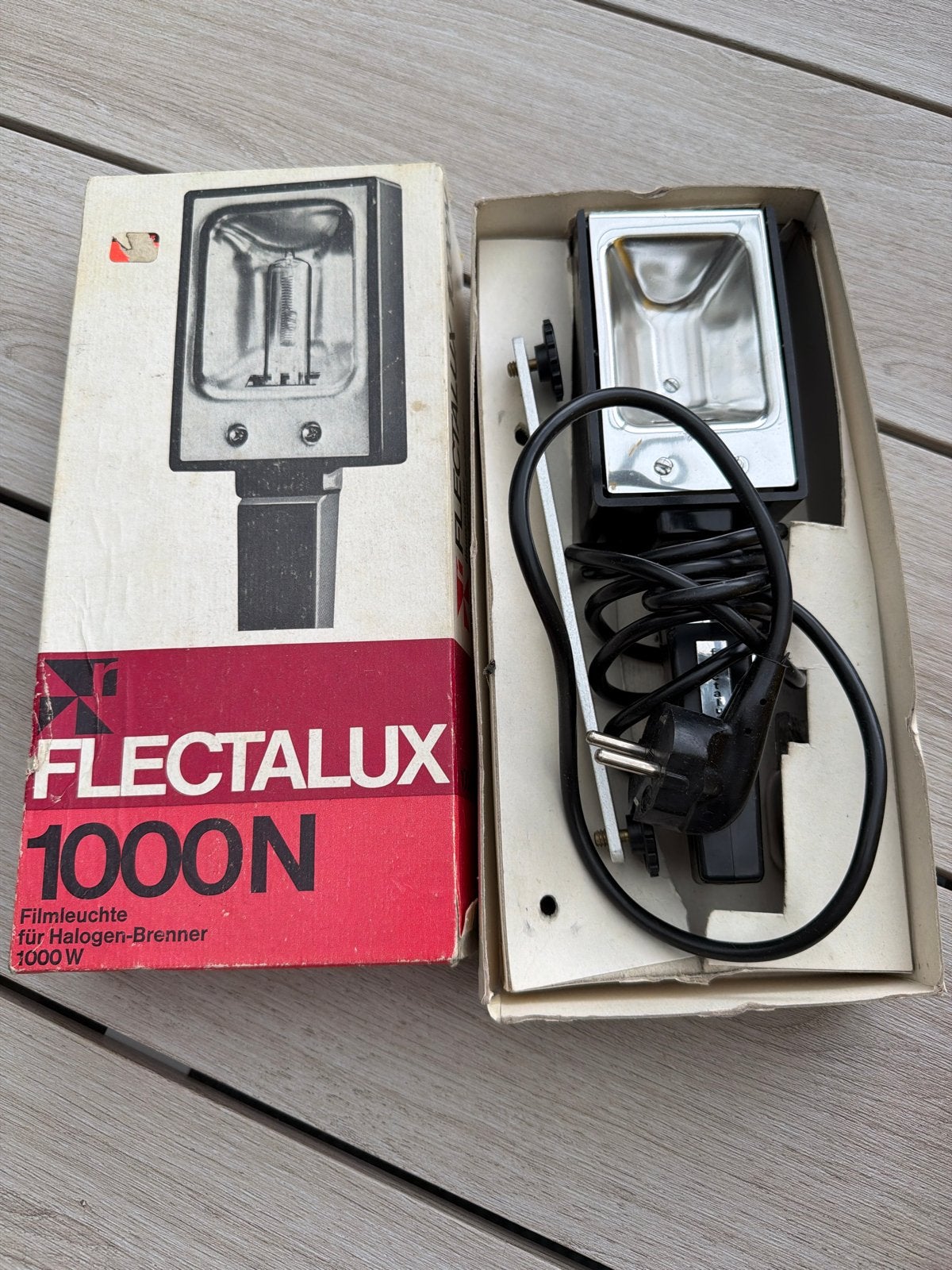FLECTALUX 1000N Filmlicht voor Halogeen-Brenner 1000W, Ophalen, Gebruikt, Overige merken, Studiolamp