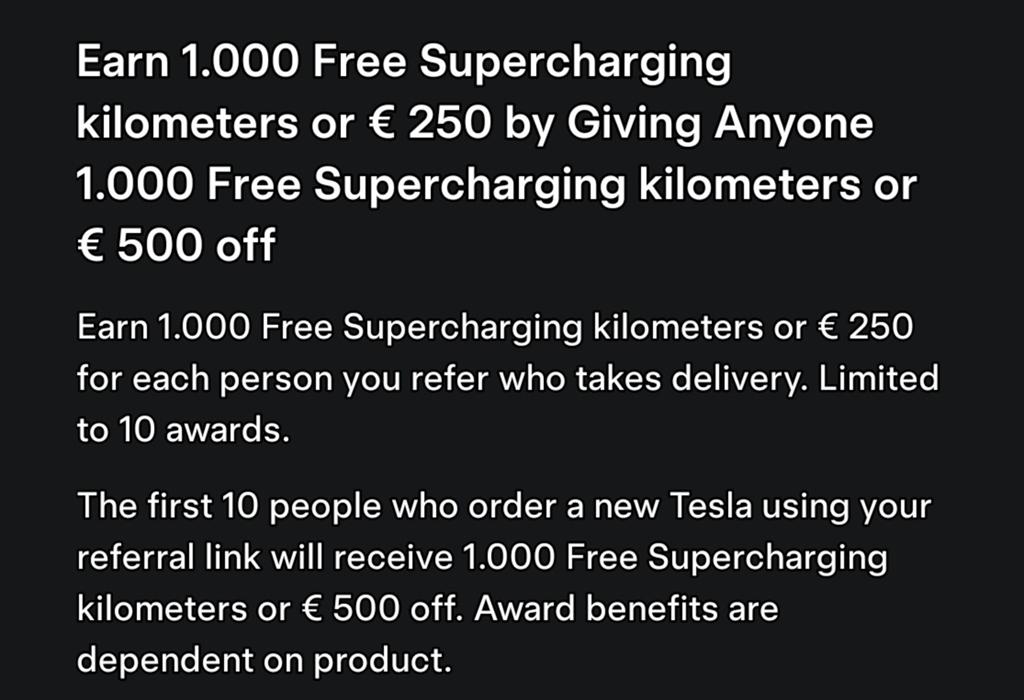 Tesla referral code, Tickets en Kaartjes, Kortingen en Cadeaubonnen