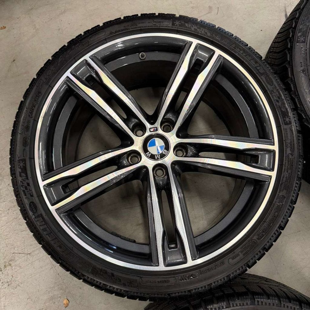20" Winterset BMW 5-serie F10 Velgen Michelin Winterbanden, Niet ingevuld, Gebruikt, Banden en Velgen, Niet ingevuld