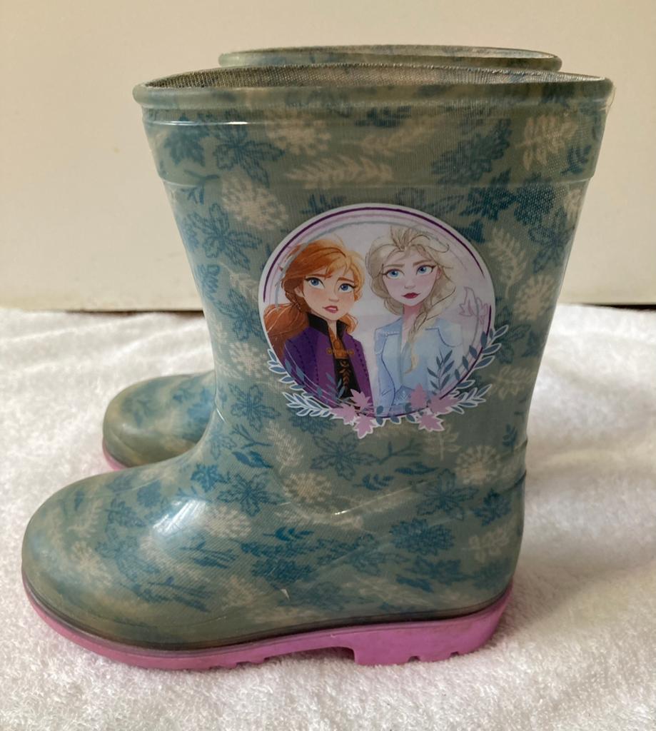 Nette Frozen Disney regenlaarzen maat 24, Meisje, Ophalen of Verzenden, Laarzen, Zo goed als nieuw