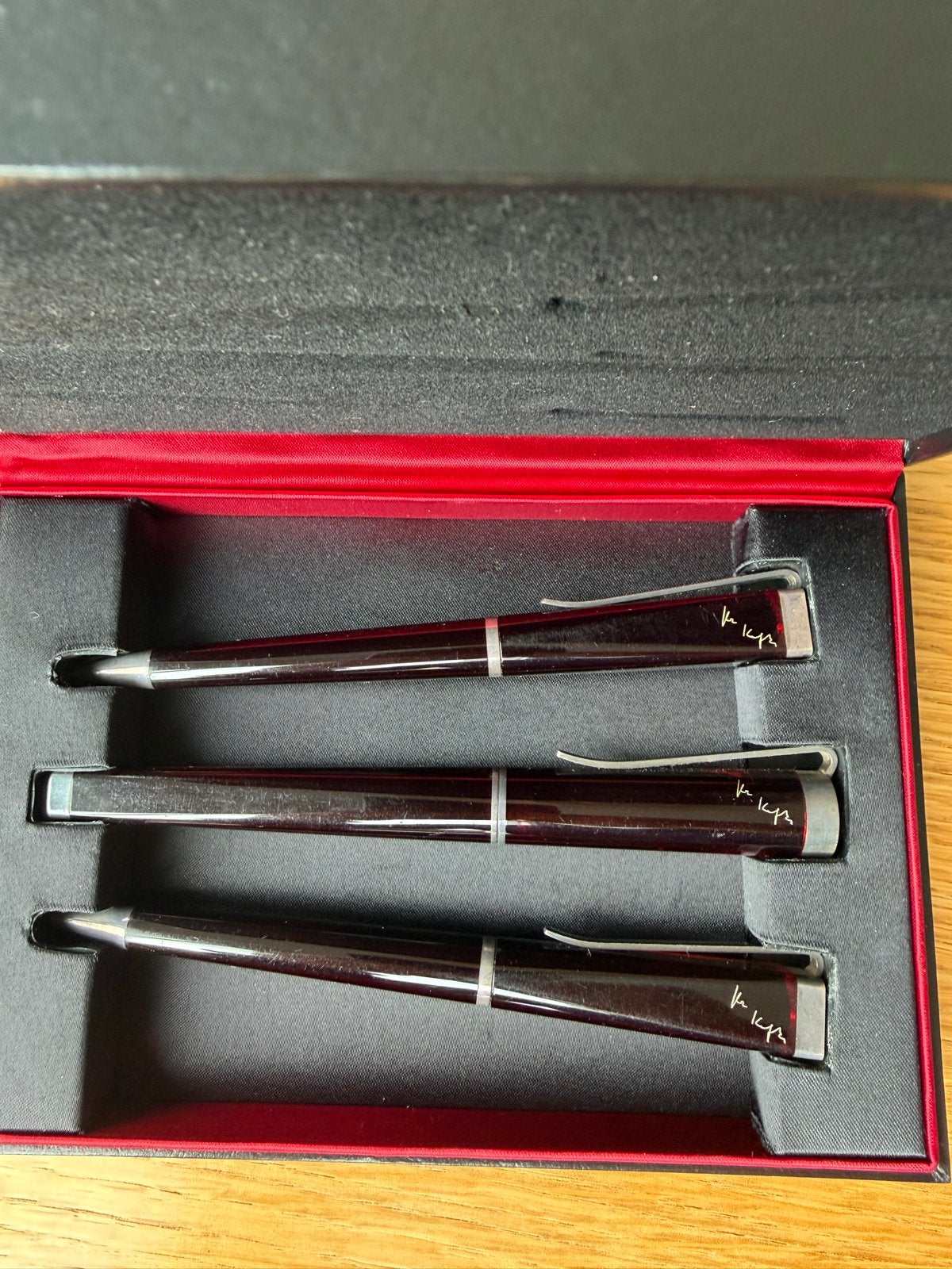 Montblanc Writers Edition Franz Kafka 3-delige set 2938/4500, Ophalen, Gebruikt