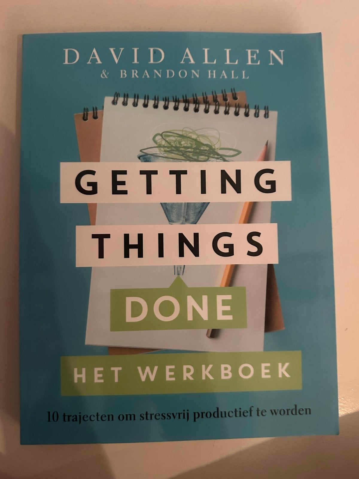 Getting Things Done: Het Werkboek - David Allen & Brandon Ha, Ophalen of Verzenden, Gamma, Nieuw, Niet van toepassing