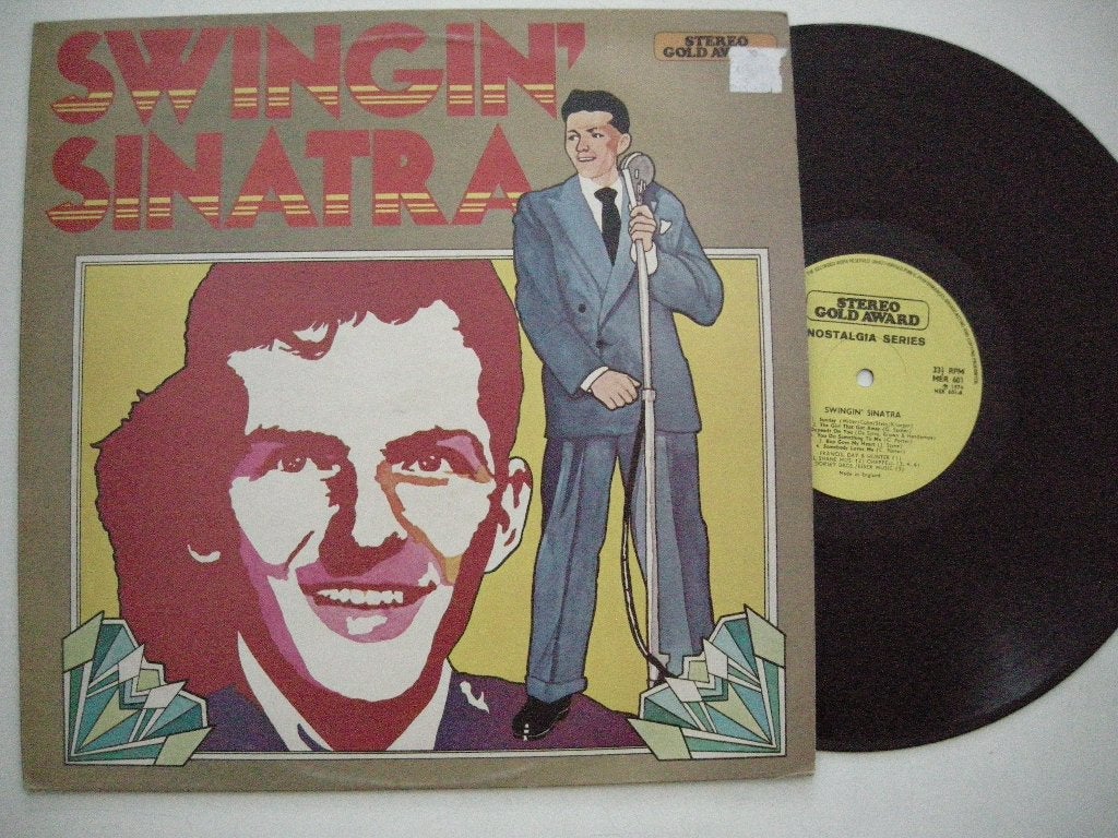 Frank Sinatra Swingin' - LP vinyl zgan, Ophalen, Zo goed als nieuw, 12 inch, LP
