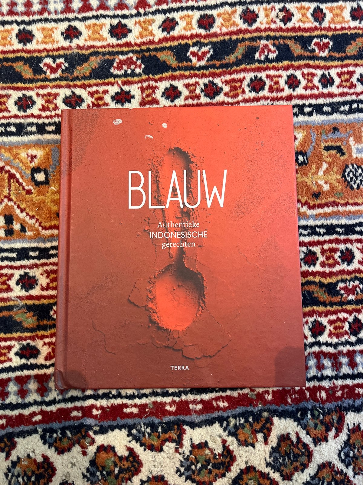 BLAUW: Authentieke Indonesische gerechten kookboek, Ophalen, Zo goed als nieuw, Azië en Oosters, Hoofdgerechten