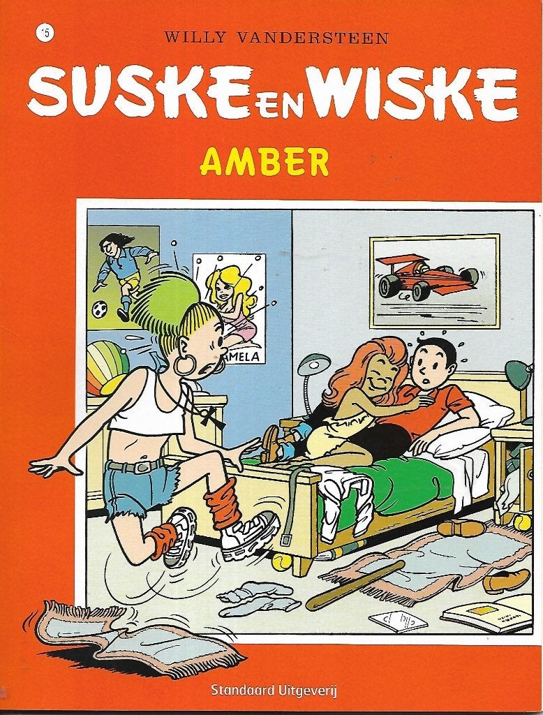 Suske en Wiske - Amber (Shell), Boeken, Eén stripboek, Ophalen of Verzenden, Gelezen