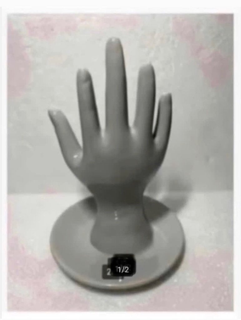 Porseleinen hand voor allerlei doeleinden, 16 cm hoog, Ophalen of Verzenden