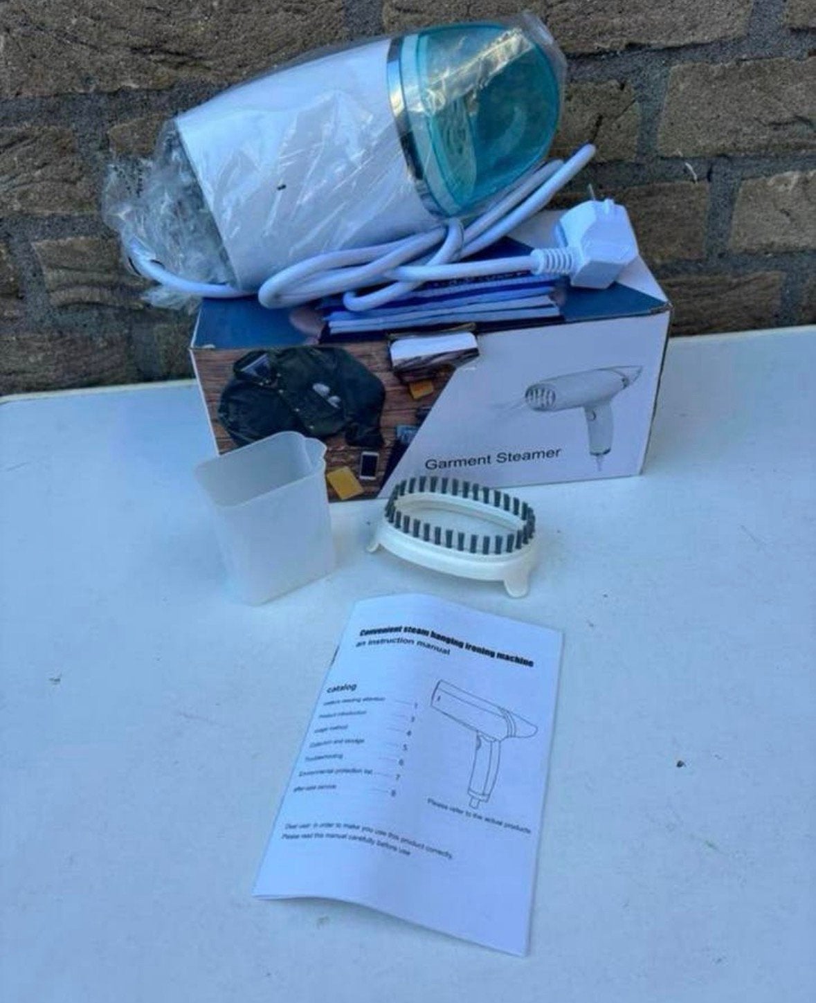 Garment Handstomer in reismodel - Kledingstomer, Ontkreuker, Witgoed en Apparatuur, Stoomapparaten, Ophalen of Verzenden, Nieuw