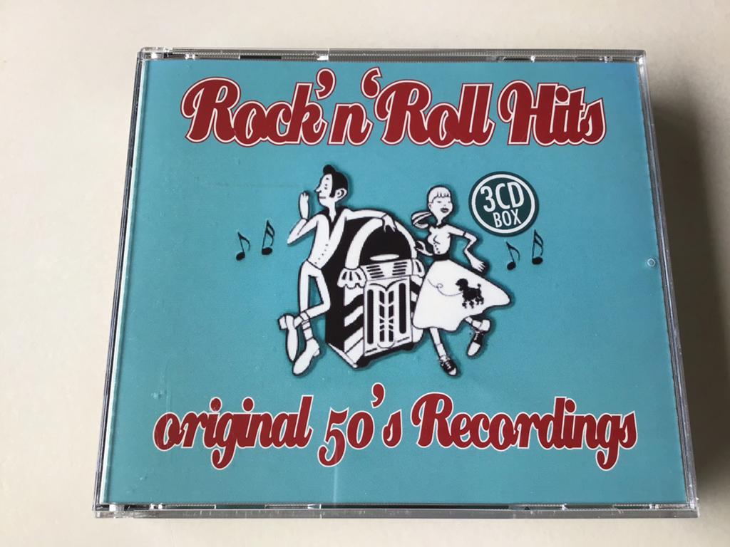 Rock ‘N’ Roll Hits originals 50’s recordings 3 CD BOX, Ophalen of Verzenden, Zo goed als nieuw