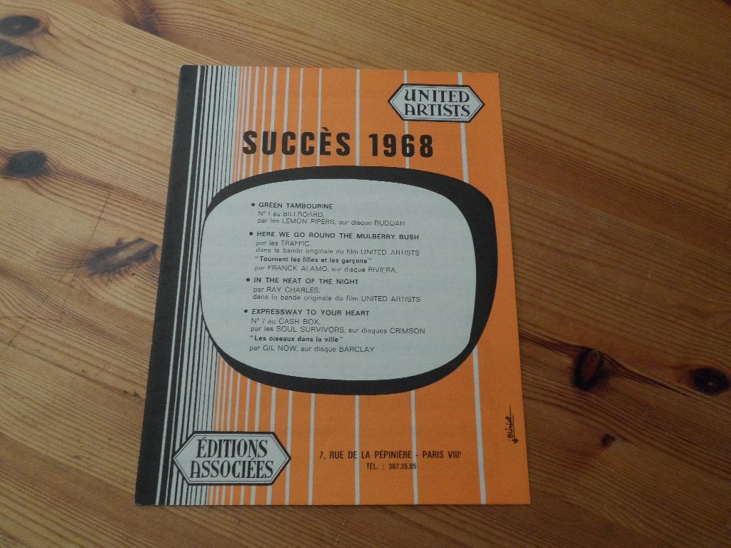 Succes 1968, Gebruikt, Gitaar, Ophalen of Verzenden, Artiest of Componist