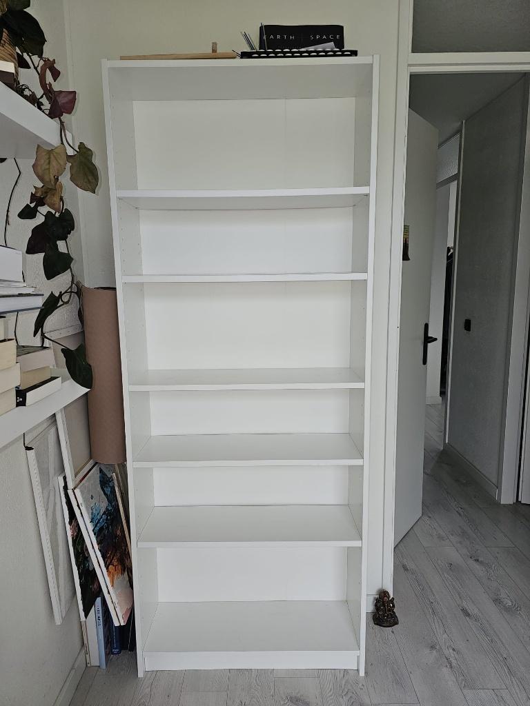 Ikea boekenkast Billy wit, Ophalen, Met plank(en), 200 cm of meer, 50 tot 100 cm