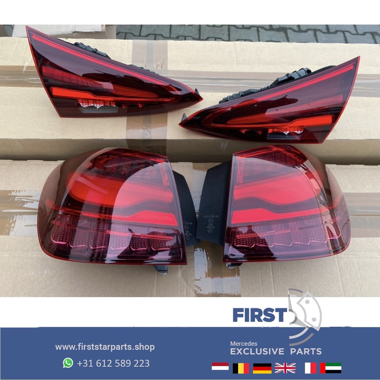 W177 V177 FACELIFT A35 A45 A45s AMG ACHTERLICHT SET A KLASSE