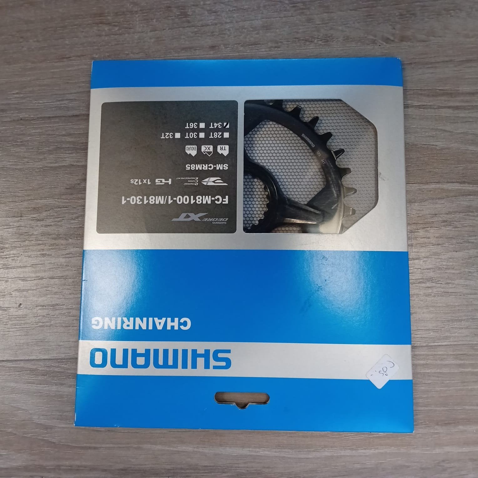 Shimano Deore XT kettingblad M8100 34T 12sp, Verzenden