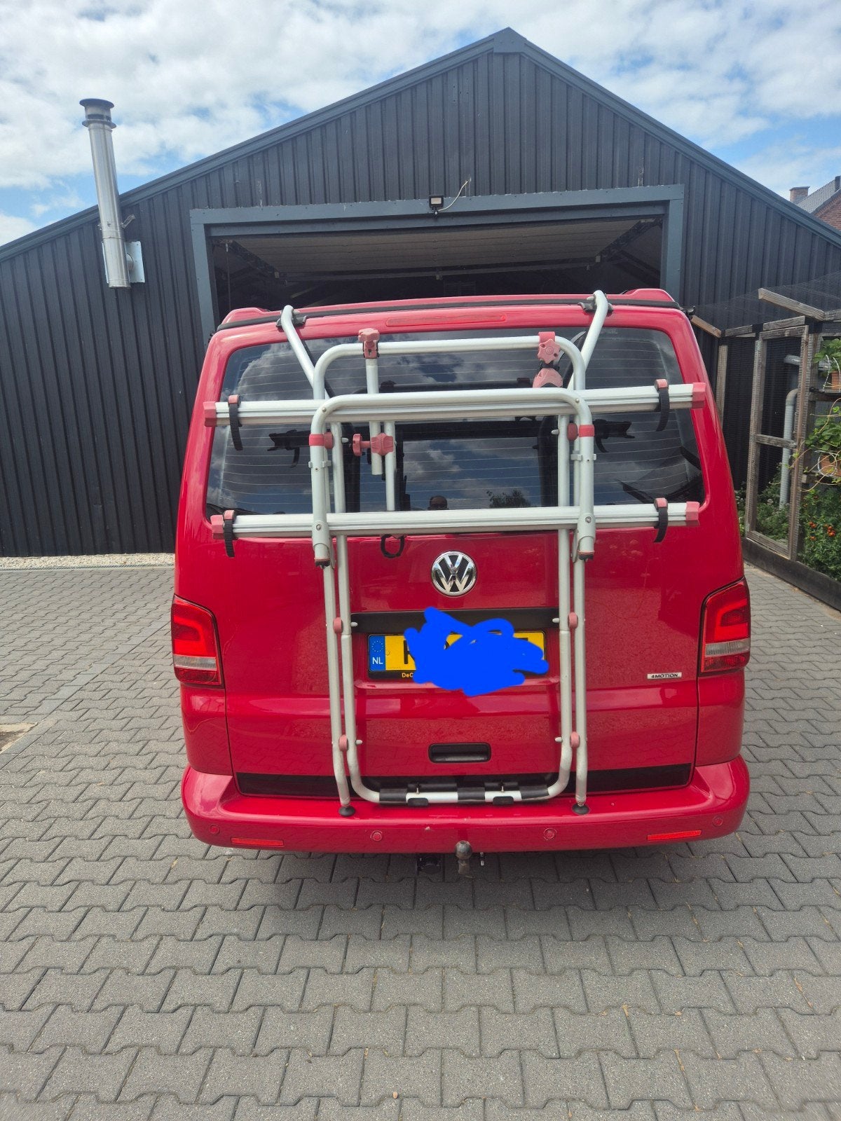 Fiamma Carry-Bike VW T5 Achterklepdrager, Ophalen