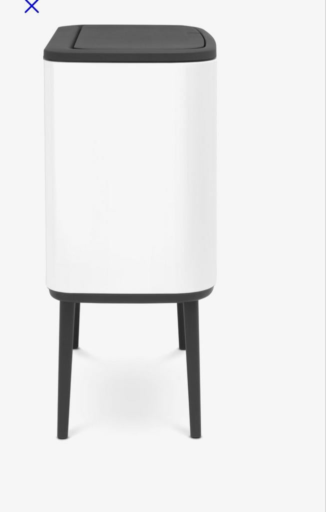 Brabantia Bo Touch Bin - Afvalemmer, Ophalen, 50 tot 75 cm, Zo goed als nieuw, Metaal