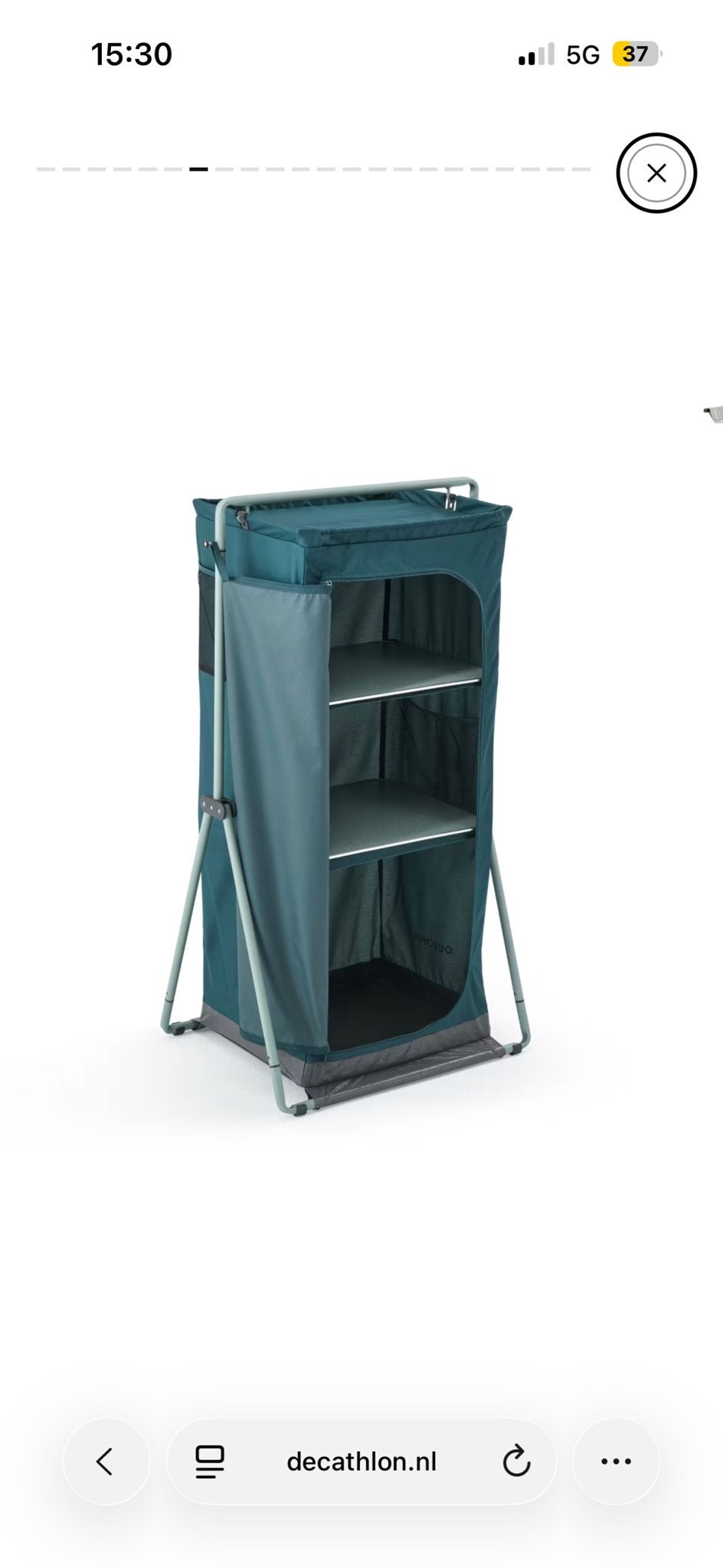 Decathlon campingkast - zo goed als nieuw, Ophalen of Verzenden, Zo goed als nieuw