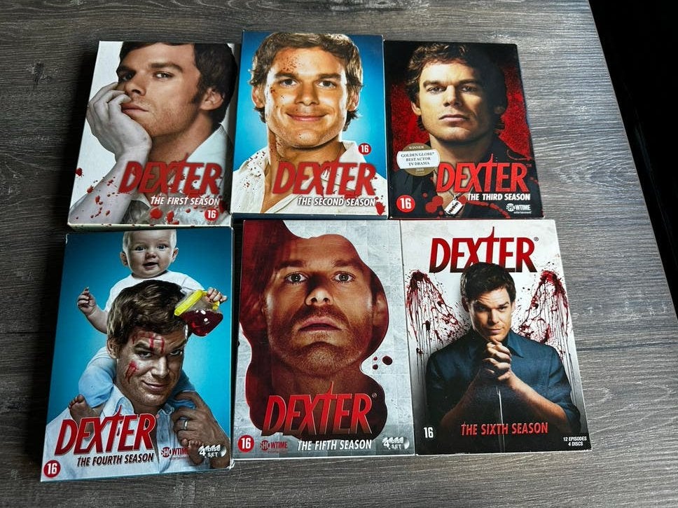 Dexter Complete Season 1-6 DVD Boxset TV Series Collection, Ophalen of Verzenden, Zo goed als nieuw