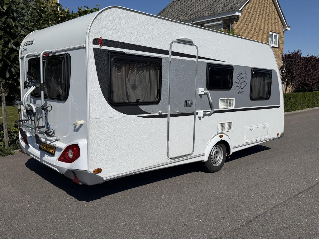 Knaus Sport 460 EU Mover,voortent,enkel bed, Dwarsbed, Standaardzit, Bedrijf, Schokbreker