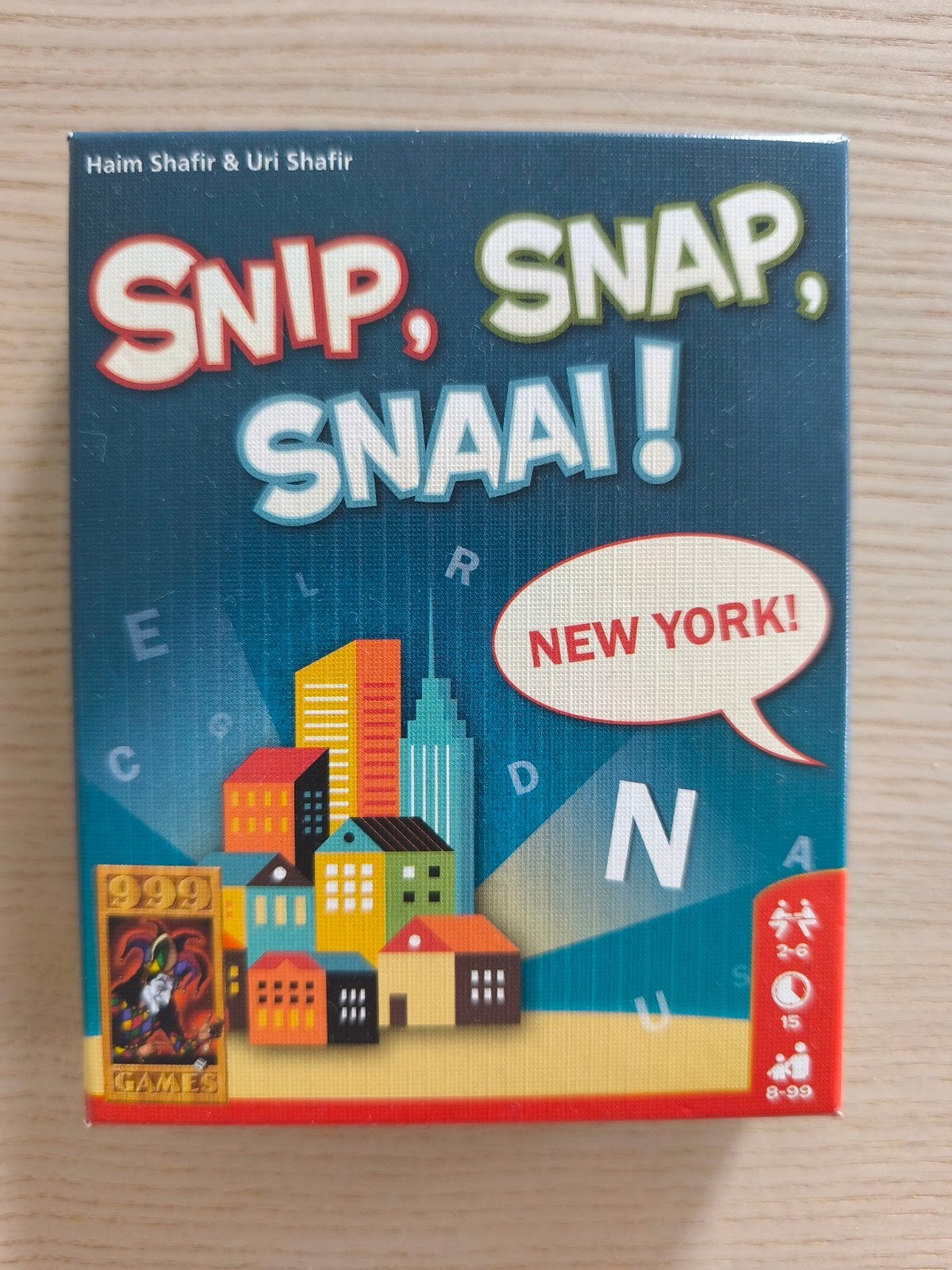 Snip, Snap, Snaai! - Nieuw, Hobby en Vrije tijd, Drie of vier spelers, Ophalen of Verzenden, Nieuw, 999 Games
