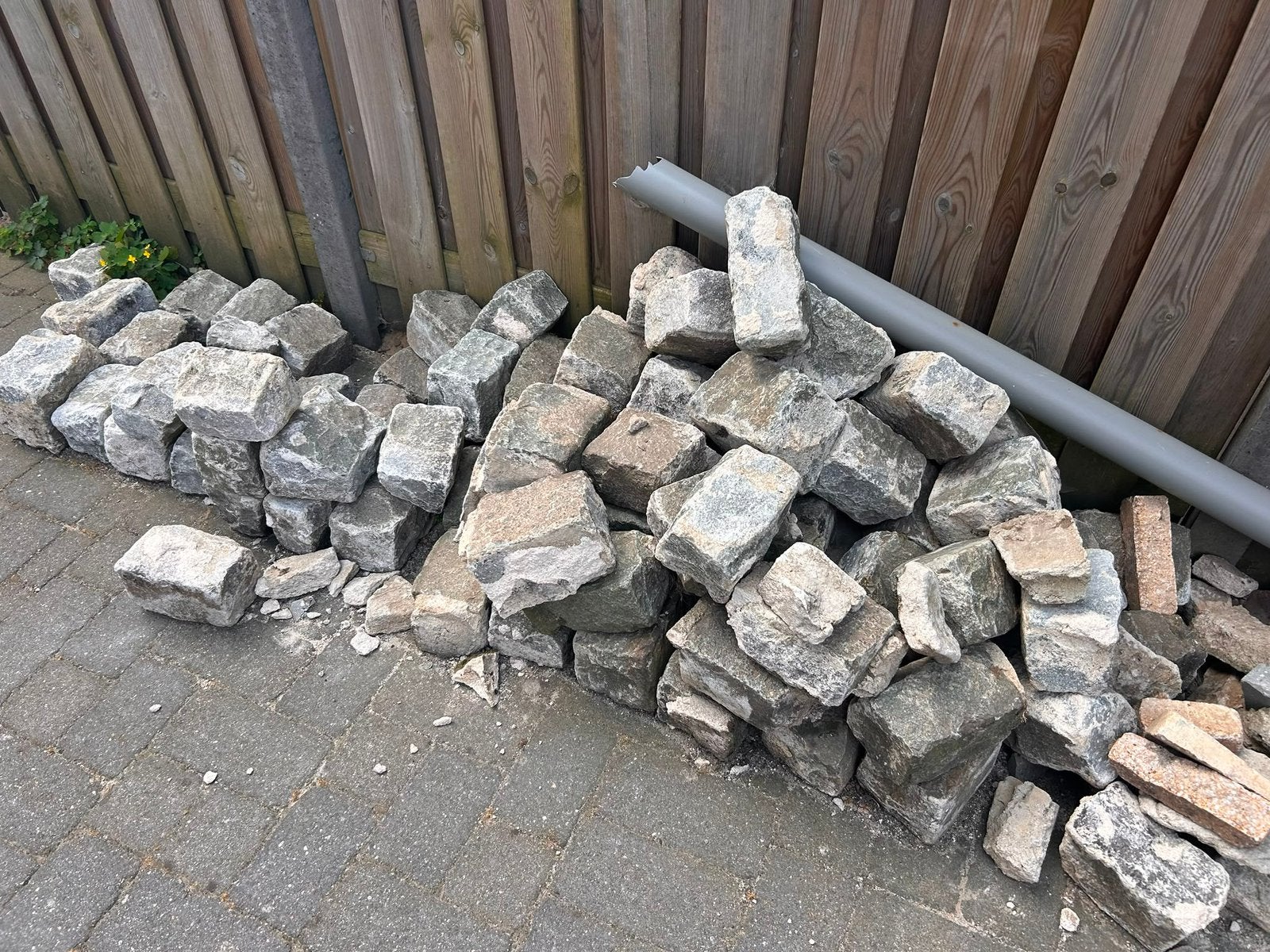 Gratis keien / stenen, Ophalen, Gebruikt