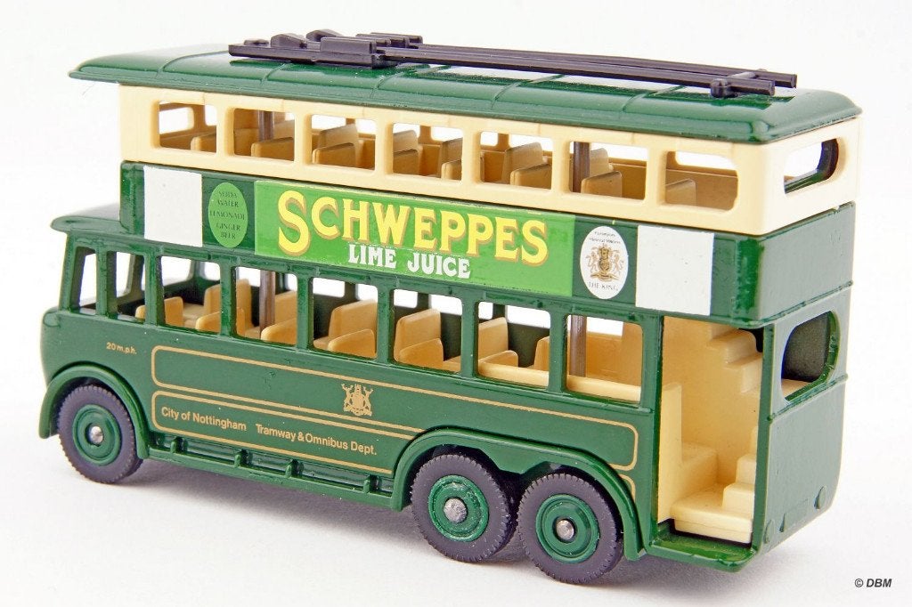 Karrier E6 Trolleybus 1928 - Lledo, Days Gone, Ophalen of Verzenden, Bus of Vrachtwagen