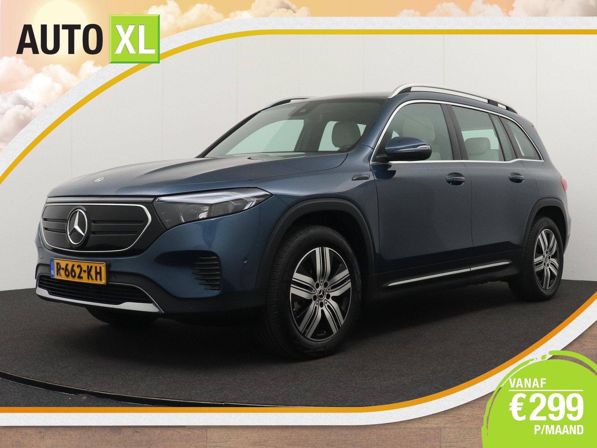 Mercedes-Benz EQB 250 Luxury Line 67 kWh (96%SOH) Leder Came, Dealer onderhouden, Gebruikt, EQB, 190 pk