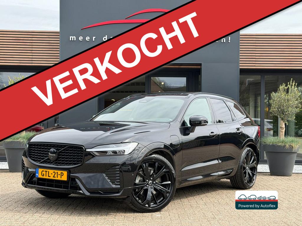Volvo XC60 T8 Plug-in Hybrid AWD Ultimate Black Edition Luch, 12 maanden, Gebruikt, 4 cilinders, Zwart